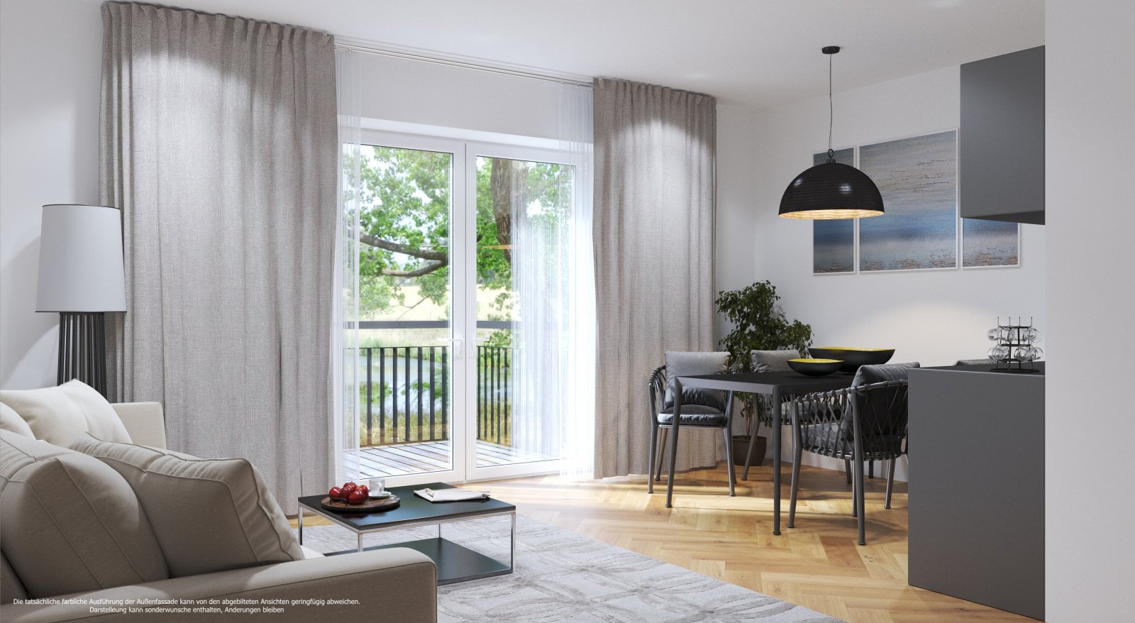 Stilvoller Neubau mit unverbaubarem Seeblick und hochwertiger Einbauküche von "Daniel-Küchen"