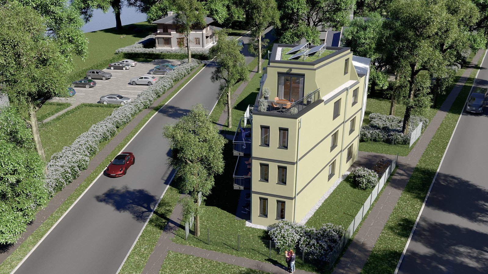 Neubau-Ferienwohnung inkl. Seeblick oder ein heimisches Domzili am Wasser!