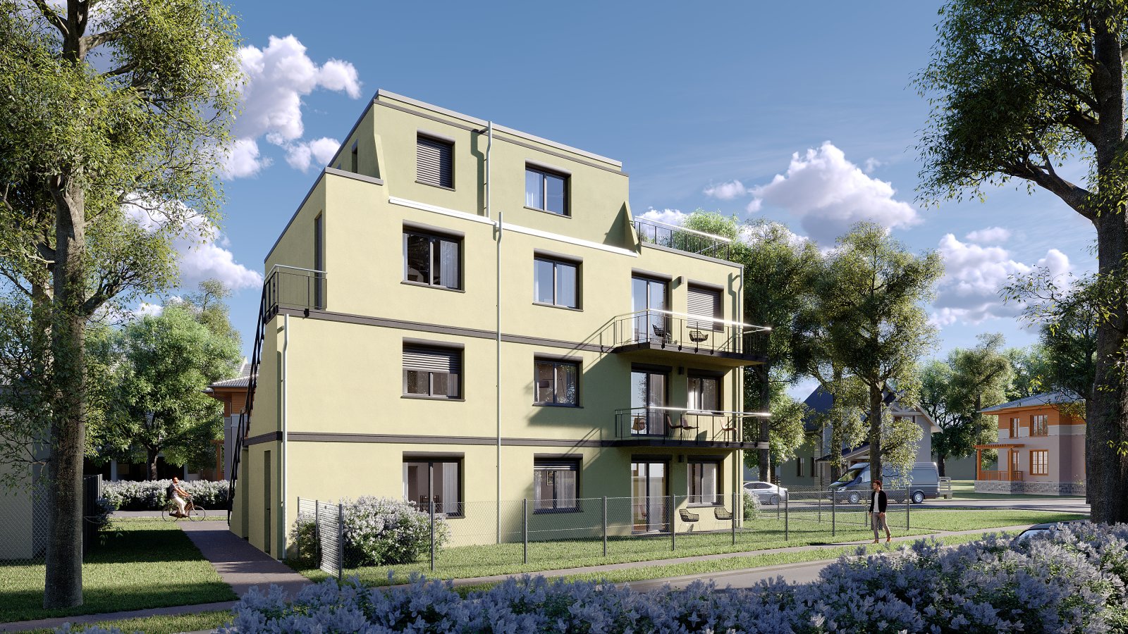 Exklusives Penthouse mit Blick auf den Dämeritzsee