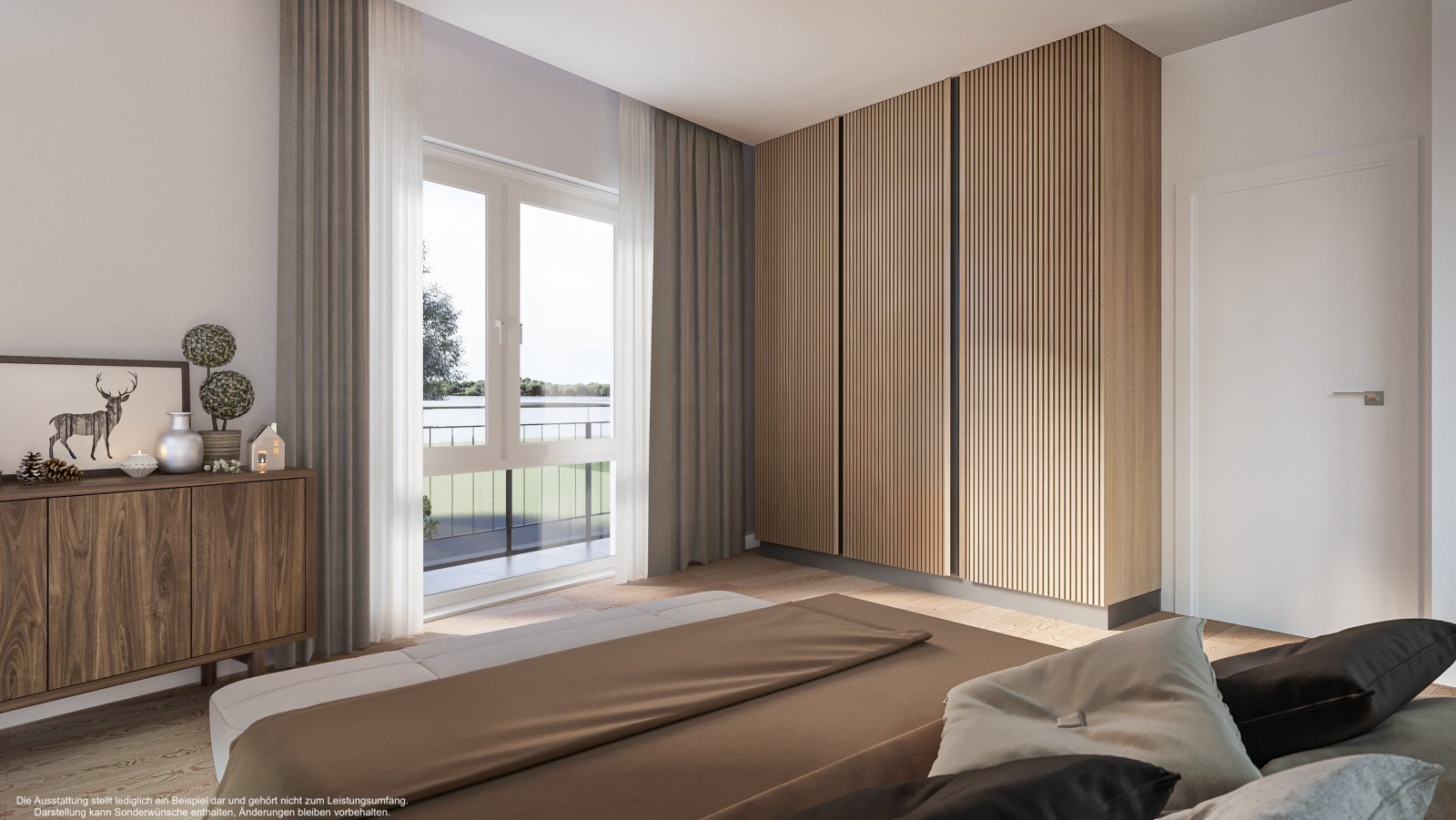 Exklusives Penthouse mit Blick auf den Dämeritzsee