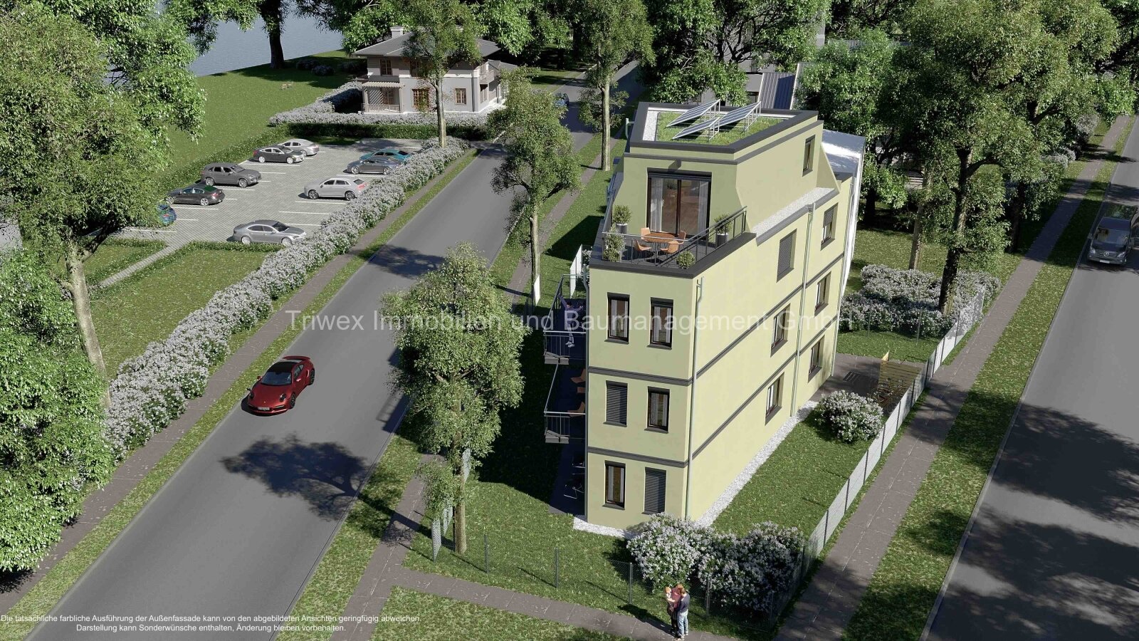 Exklusives Penthouse mit Blick auf den Dämeritzsee