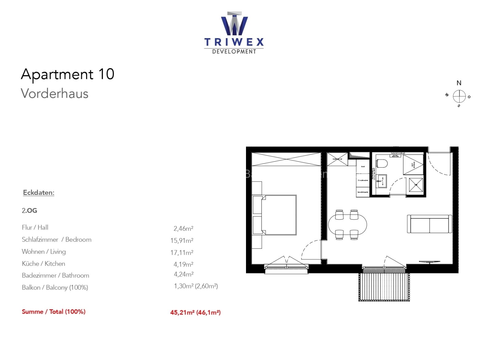 Ihr neues Zuhause: Charmante 2-Zimmerwohnung mit Sonnenbalkon!