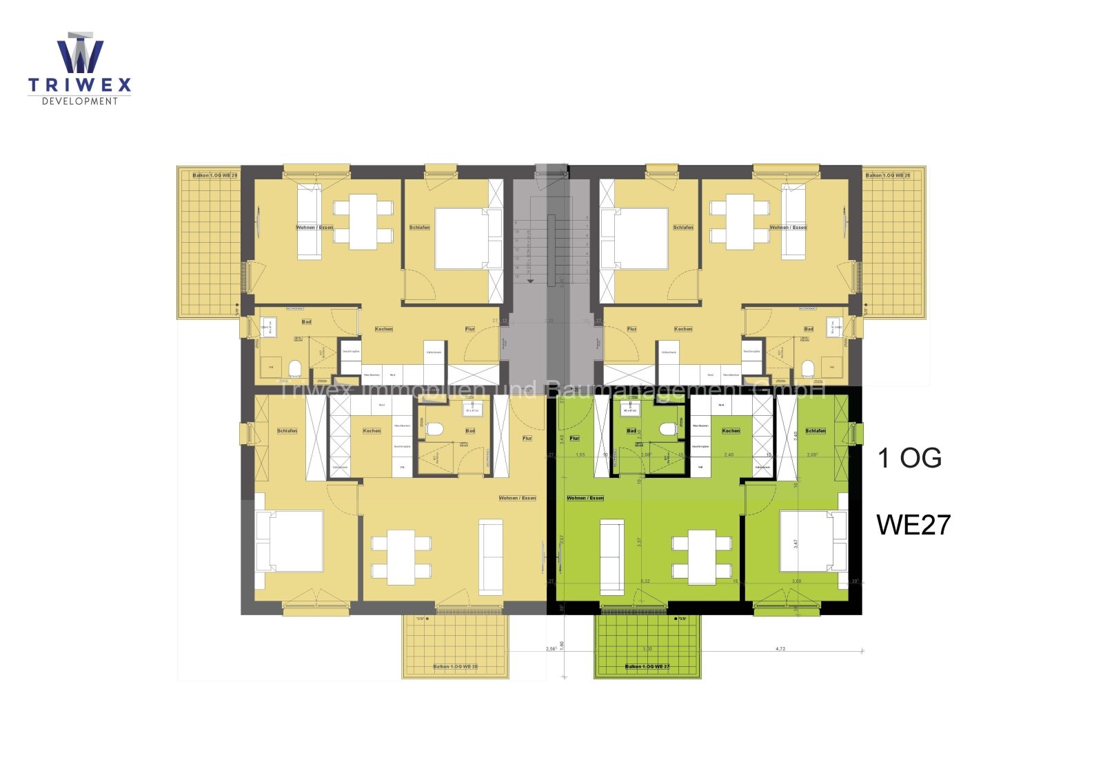 Charmante Rückzugsoase: 2 Zimmer mit Sonnenbalkon!