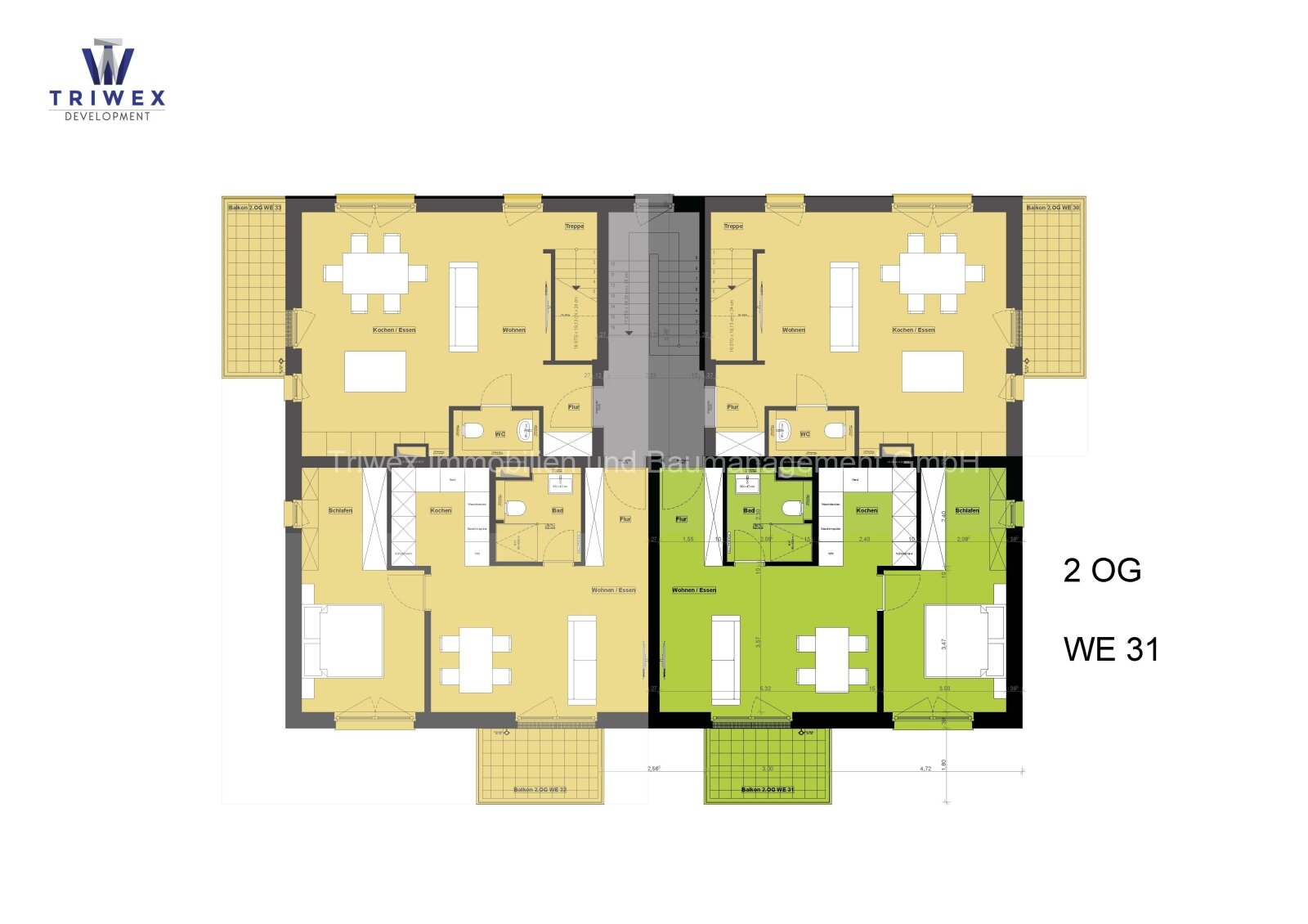 Modern trifft Gemütlichkeit – 2-Zimmerwohnung mit Balkon!