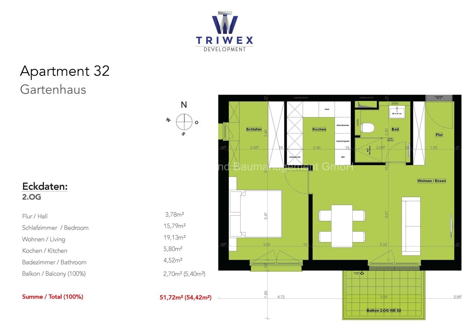Charmantes Refugium mit Balkon – 2 Zimmer zum Ankommen!